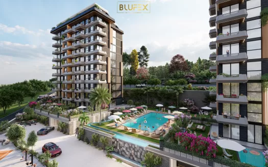 High End Project on the Mountains of Alanya, Kestel