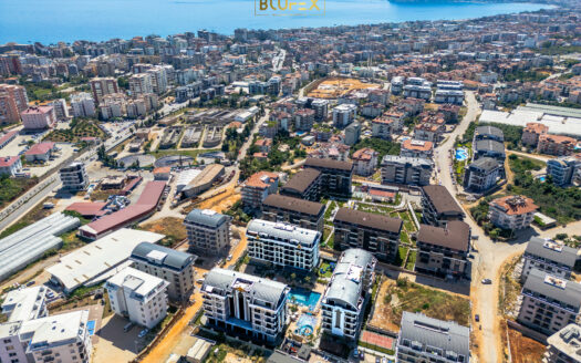 1+1 Resort Apartment in Alanya, Oba