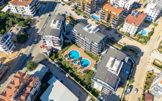 1+1 Apartment in Alanya, Oba
