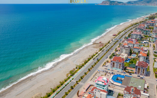 Luxurious 1+1 Sea-line apartment in Alanya, Kestel