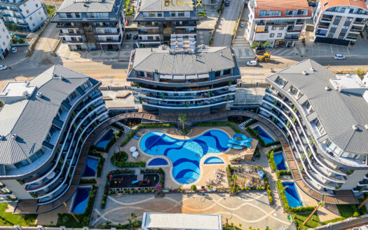 Luxurious 1+1 Apartment in Alanya, Oba