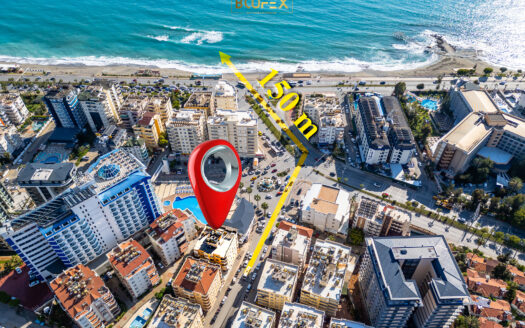 2-Bedroom Apartment (2+1) in the Heart of Tosmur, Alanya