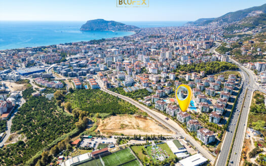 3+1 Duplex in Oba, Alanya